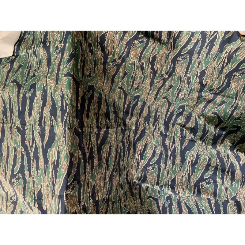 

Tiger Stripe Khaki Tiger Pattern Camouflage Fabrics Outdoor DIY Bag Suits Tactical Gear Hunting Accessories Sewing Sports TMC