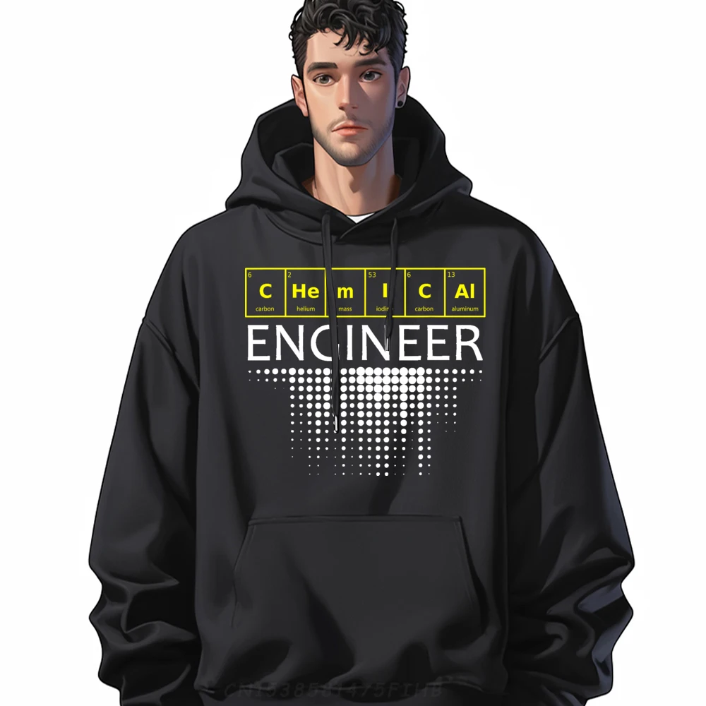 

Chemical Engineer Engineering Hoodies Long Sleeve Normal Retro Men Summer Hoodies Normal Hoodies Round Neck