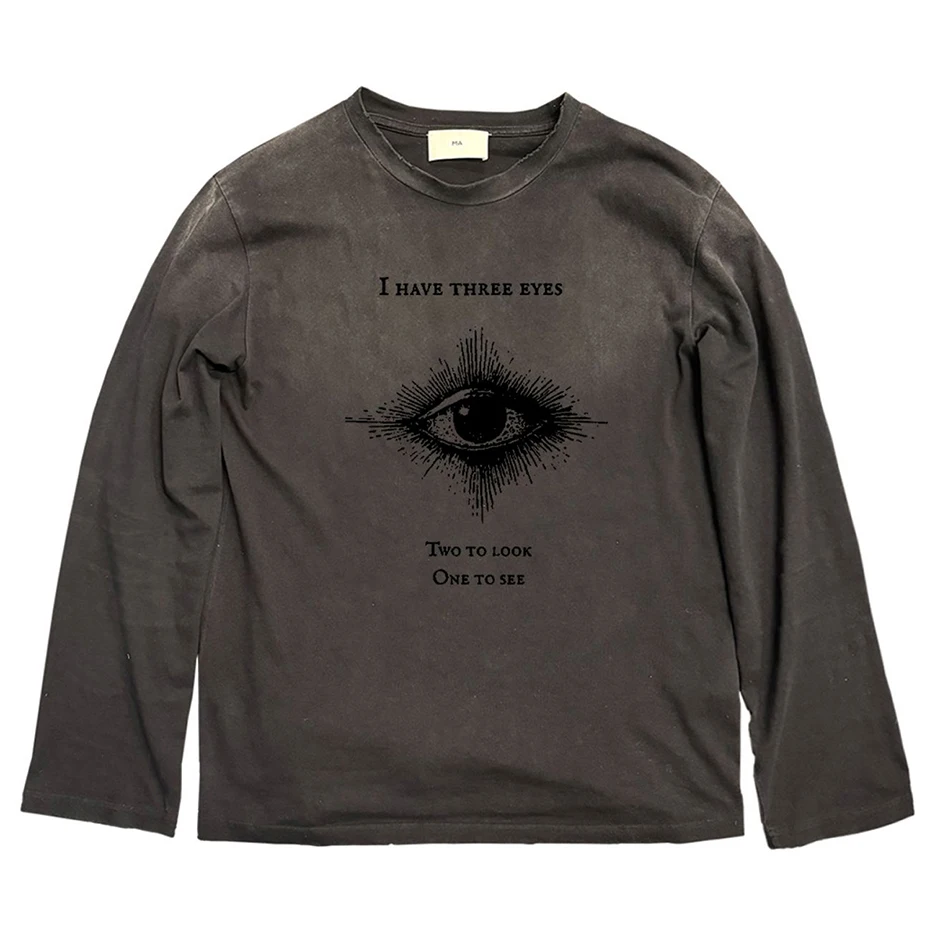 Distressed Ripped Punk Men's T Shirts Oversized Harajuku Hip Hop Streetwear Loose Casual Tee Tops  Tshirts
