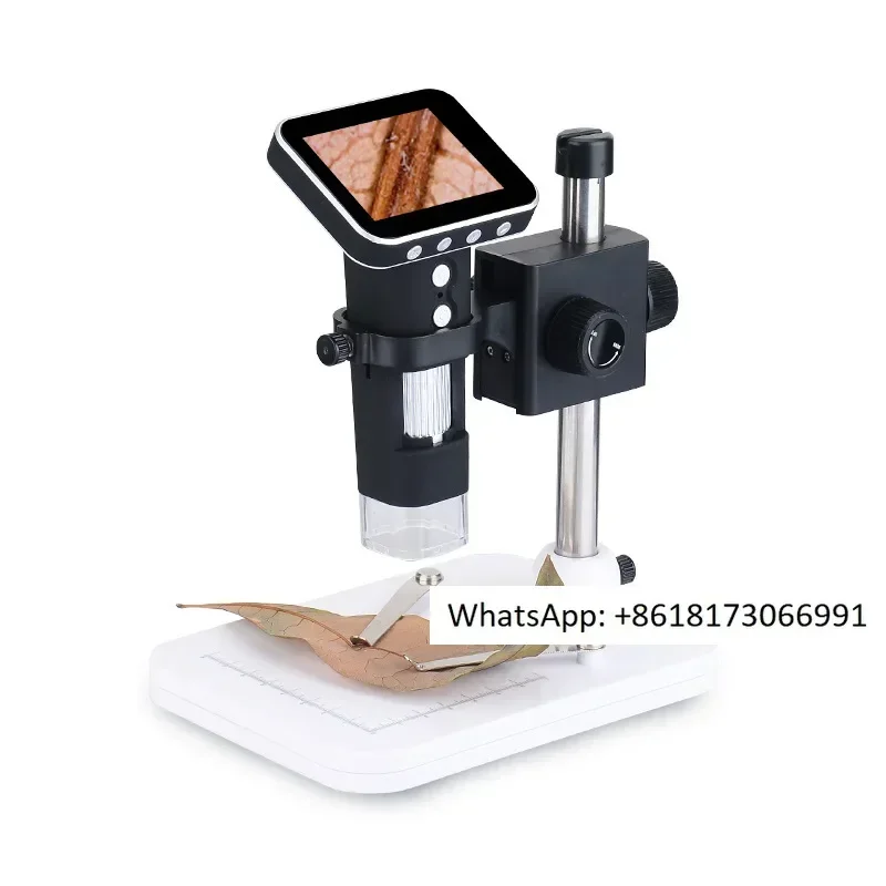 

Прямые продажи 500-кратного встроенного цифрового электронного микроскопа с экраном, портативной портативной детской биологии высокой четкости.