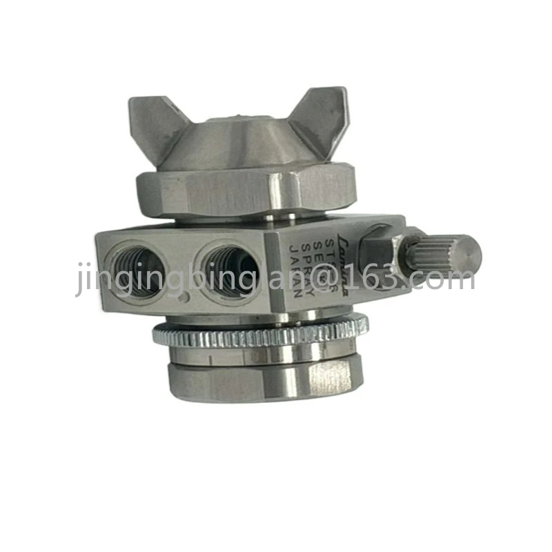 

Stainless steel ST-6 high atomizing nozzle flux wave soldering blister machine automatic paint spray gun