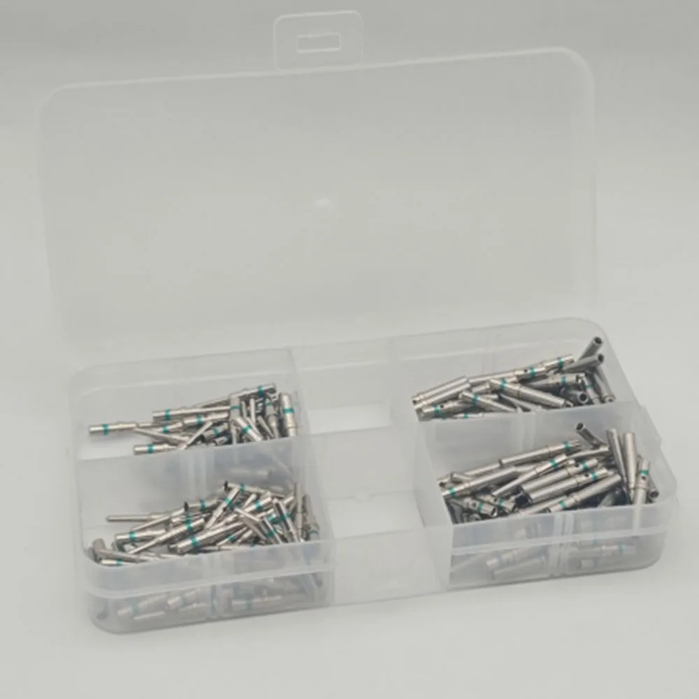 Deutsch Solid Contact Kit, fassförmige Kontaktklemmen, männliche und weibliche Anschlüsse, DT-Serie, Stifte aus Edelstahl, Crimpverbinder-Stifte – Detail 2