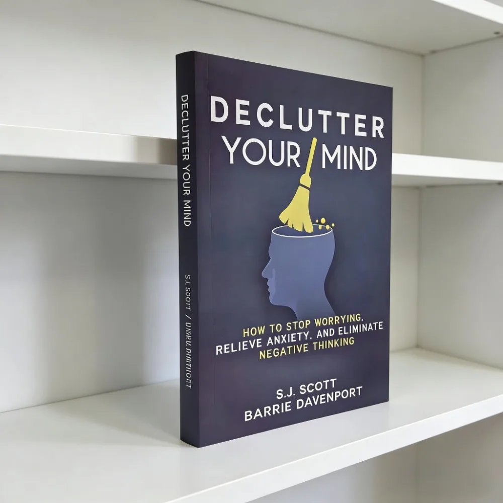 Declutter Your Mind English Paperback S.J. Scott Anxiety Relief Mental Health Mindfulness Self Help Guide Book
