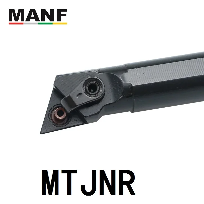 

Токарный станок с ЧПУ MANF, токарные станки MTJNR S20R-MTJNR16, внутренние расточные держатели, режущий станок для токарных станков, более стабильный для пластин Tnmg160404