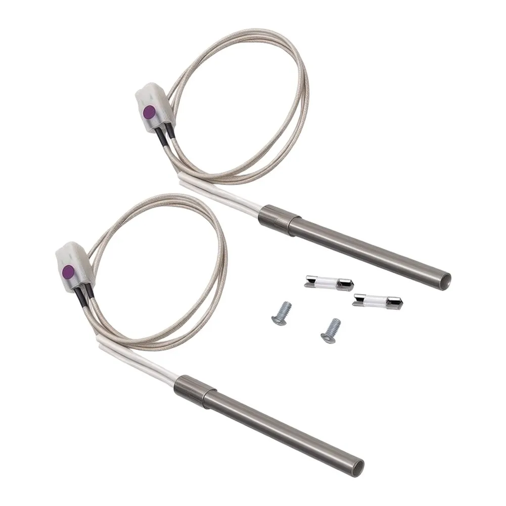 Ignition Rods Kit For Pitboss For Hot Rod Igniter Replacement 70112 PG24-21 Ignition Rods Stove Oven BBQ Grill Accessories
