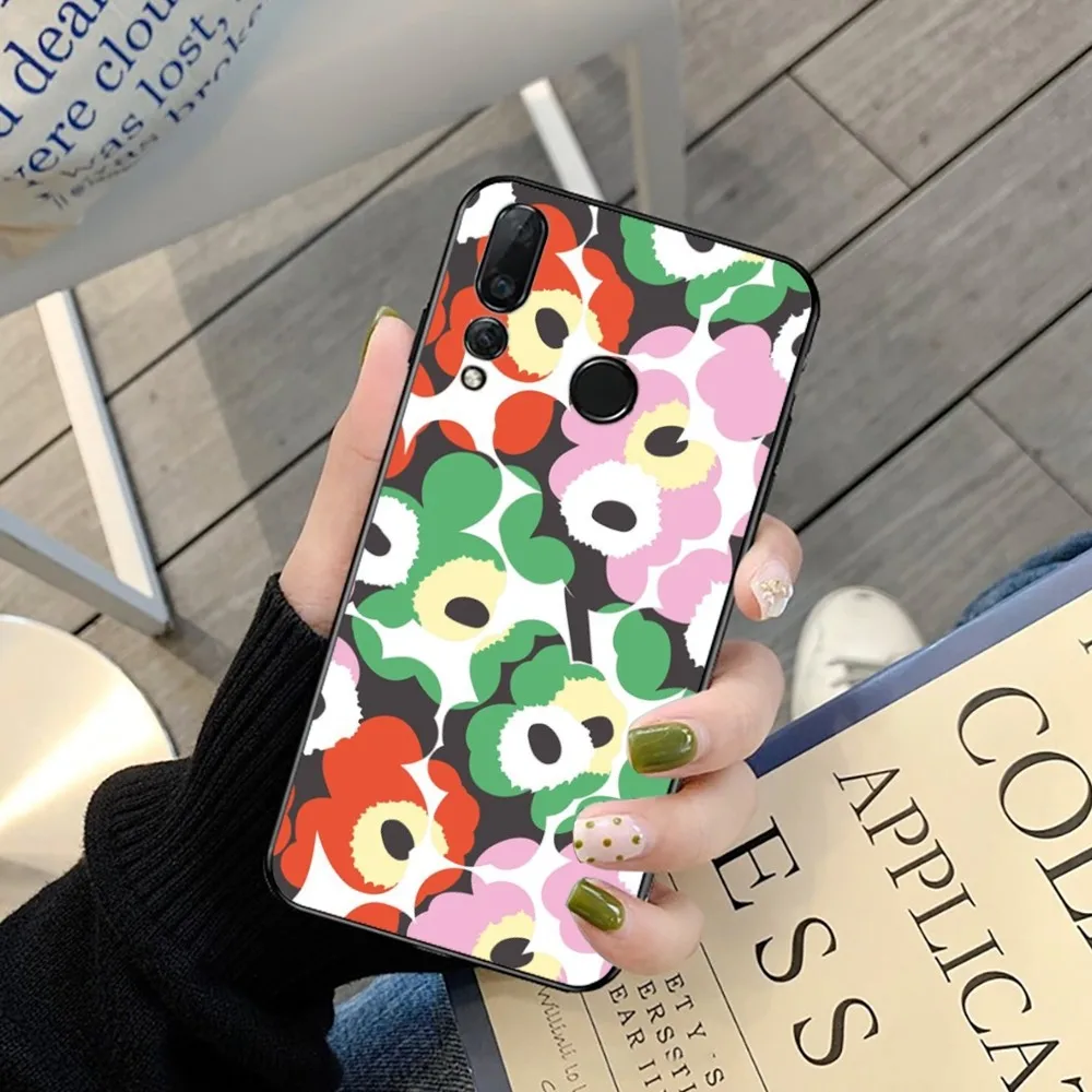 Poppies Art Flowers Phone Case For Huawei Y9 6 7 5 Prime Enjoy 7s 7 8 plus 7a 9e 9plus 8E Lite Psmart Shell