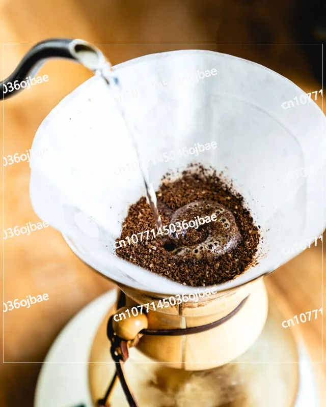 

Coffee Pot Filter Paper Hanging Ear Pot Classic Hand Brewed Coffee Filter Pot Special Filter Paper 4-6 People Size 100 Sheets