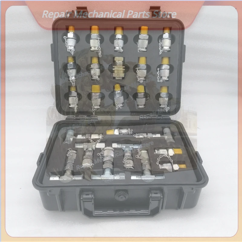

Hydraulic Pressure Test Point Pressure Test Connector For Hydraulic Pressure Gauge Kit