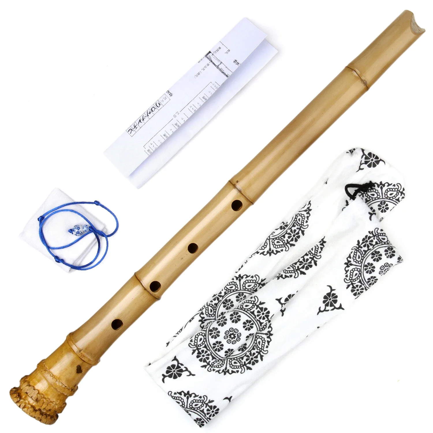 1.8 Shakuhachi 5 Holes Wooden Musical Instruments New Arrival Bamboo Vertical Flute With Root Woodwind Instrument Not Nan Xiao