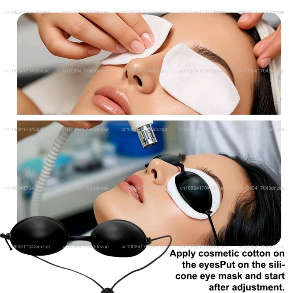 1-10pcs Soft Sunbathing Eyewear Tanning Goggles Beach Adjustable UV Skin Tanning Eye Protection UV Shield Glasses Accessories