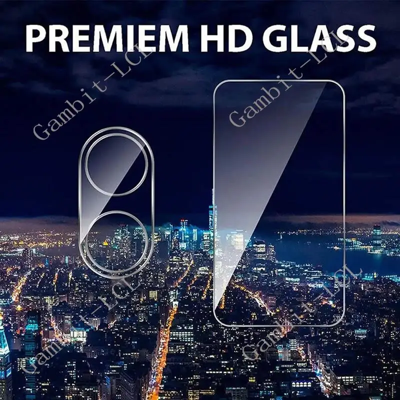 2in1 3D HD Clear Integral Camera Lens For OPPO Find N2 Flip FindN2Flip N2Flip 5G Tempered Glass Back Screen Protector Cover Film