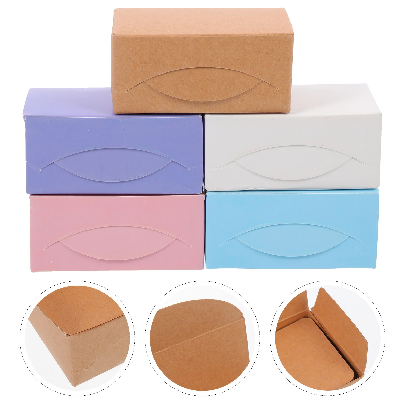 

500pcs Blank Word Paper Study Cards Multi-Function Thickened Small Cards For Diy Note Card Making Bulk Greeting Card