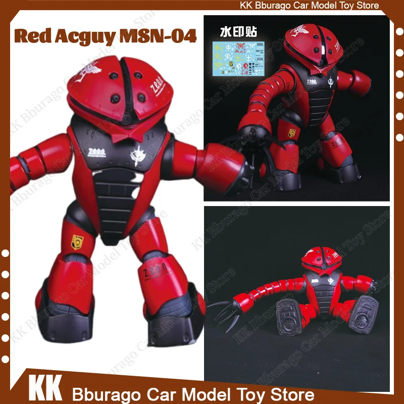 

NWE JMS HG 1/144 Red Acguy MSN-04 Model Kit Assembly Action Figures Robot Figurine Plastic Model Collection Custom Toy Gift