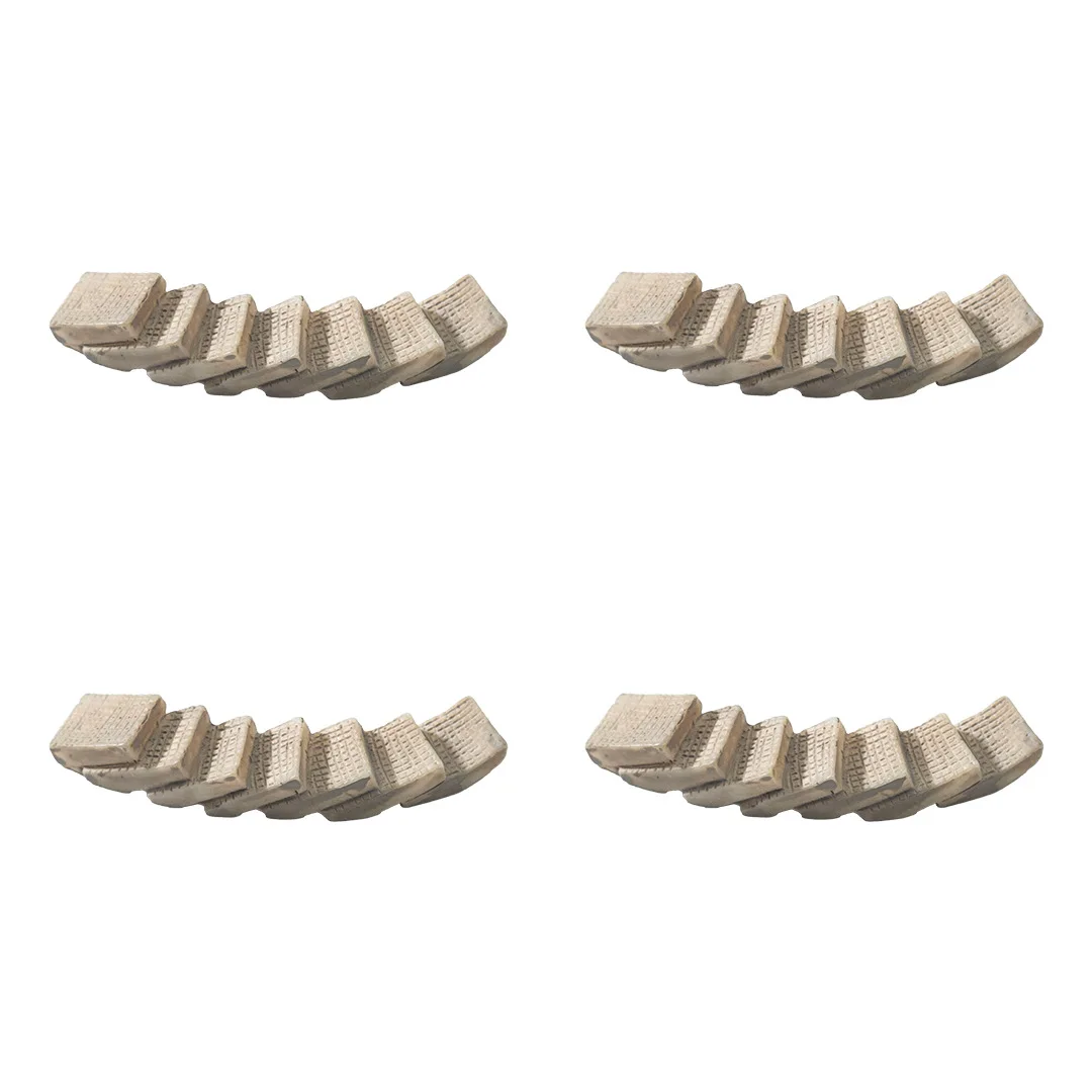 2pcs/lot Simulation Bend Stairs And Straight Stairs Micro Landscap DIY Creative Resin Stairs For Home Decoration