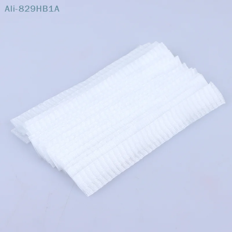 20 Pcs Mesh Flexible Net Protectors Cover Sheath Beauty White Cosmetic Make Up Brushes Guards Convenient Tool