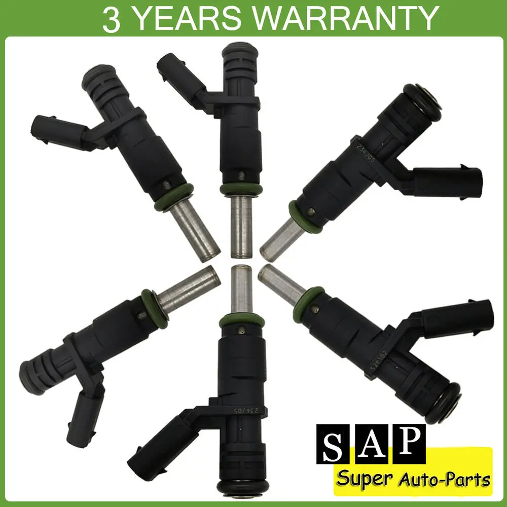 

6PCS Fuel Injectors for Mercedes-Benz GLK350 C300 G550 R350 SL550 A2720780249