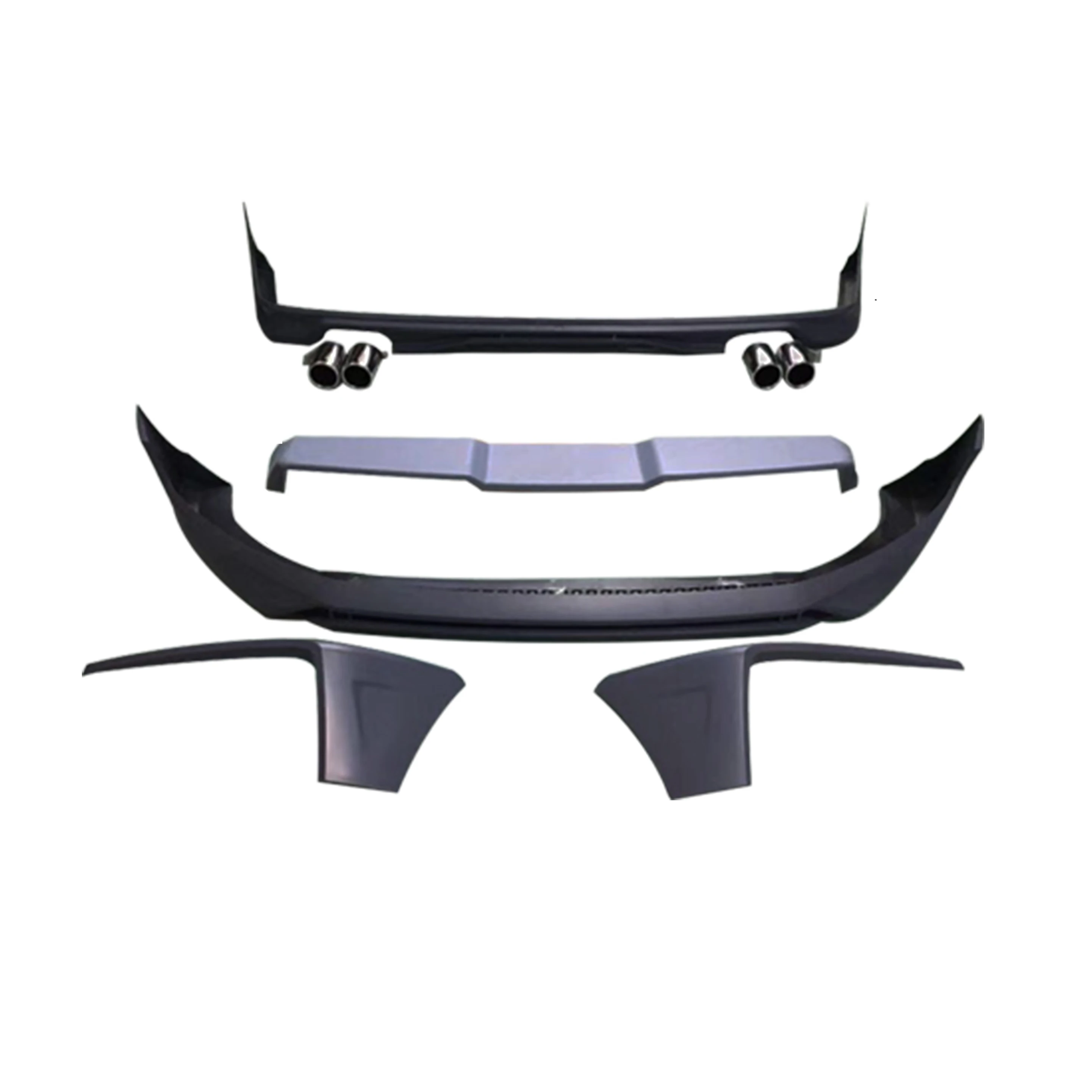 

RSU Tuning Parts Modify Front Spoiler Multivan VI Rear Diffuser Car Body Parts For VW T6 ABT Body Kits16-