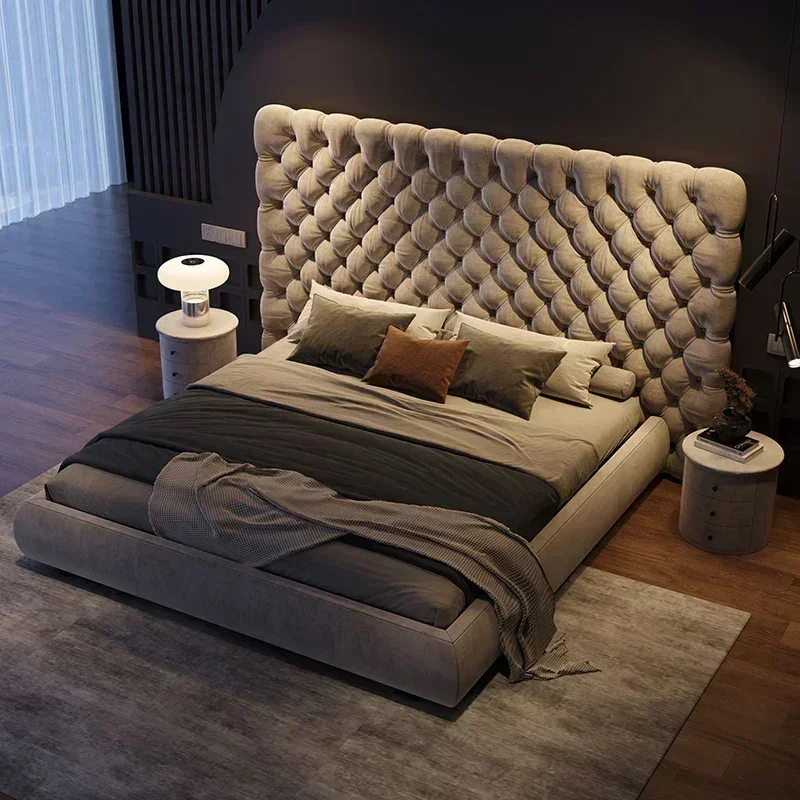 

Customizable Nordic Solid Wood Bed Headboards for Bedroom Luxury