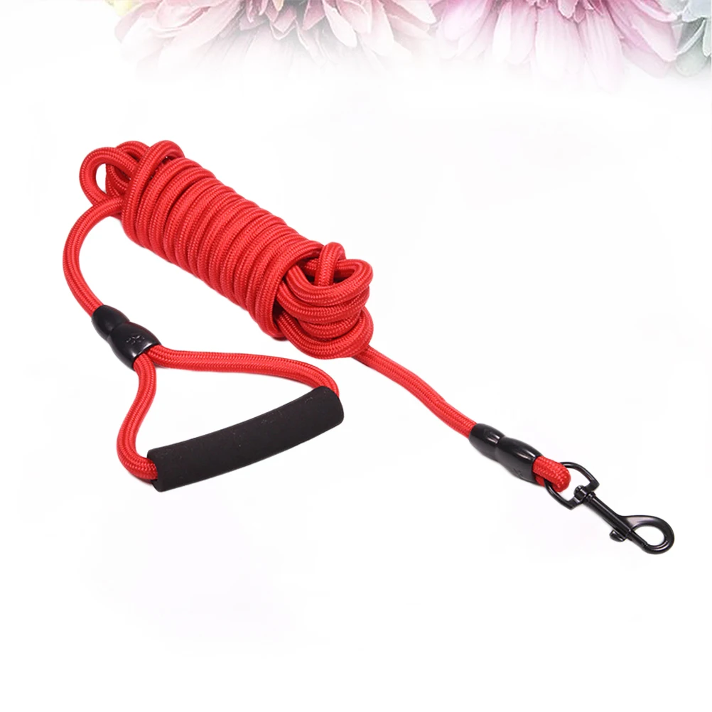

10 Meters Dog Leash Walking Rope Heavy Duty Nylon Training for Medium Dogs Adjustable Multifunctional