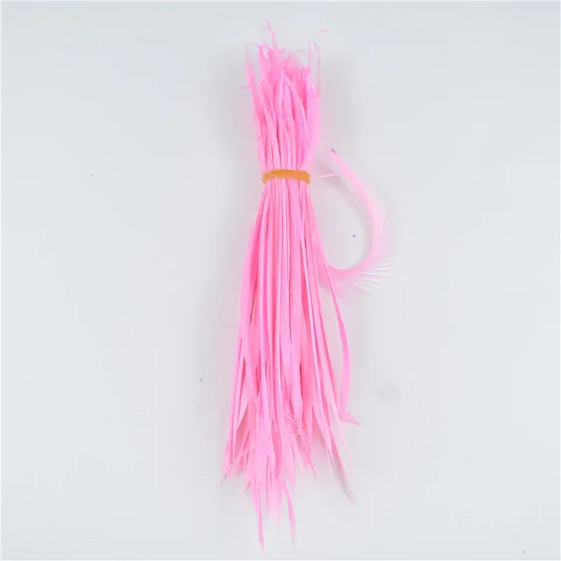 20 Stück Gänsefedern für Haaraccessoires, zum Basteln, für DIY-Schmuck, zur Dekoration von Kleidung, für Karneval, für Traumfänger, zum Nähen und für Handarbeiten. – Detail 7