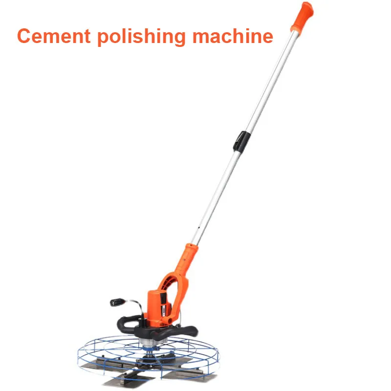 High Power Cement Mortar Ground Electric Polishing Machine Bridge Construction/Indoor Engineering Hand Push Plastering Tool