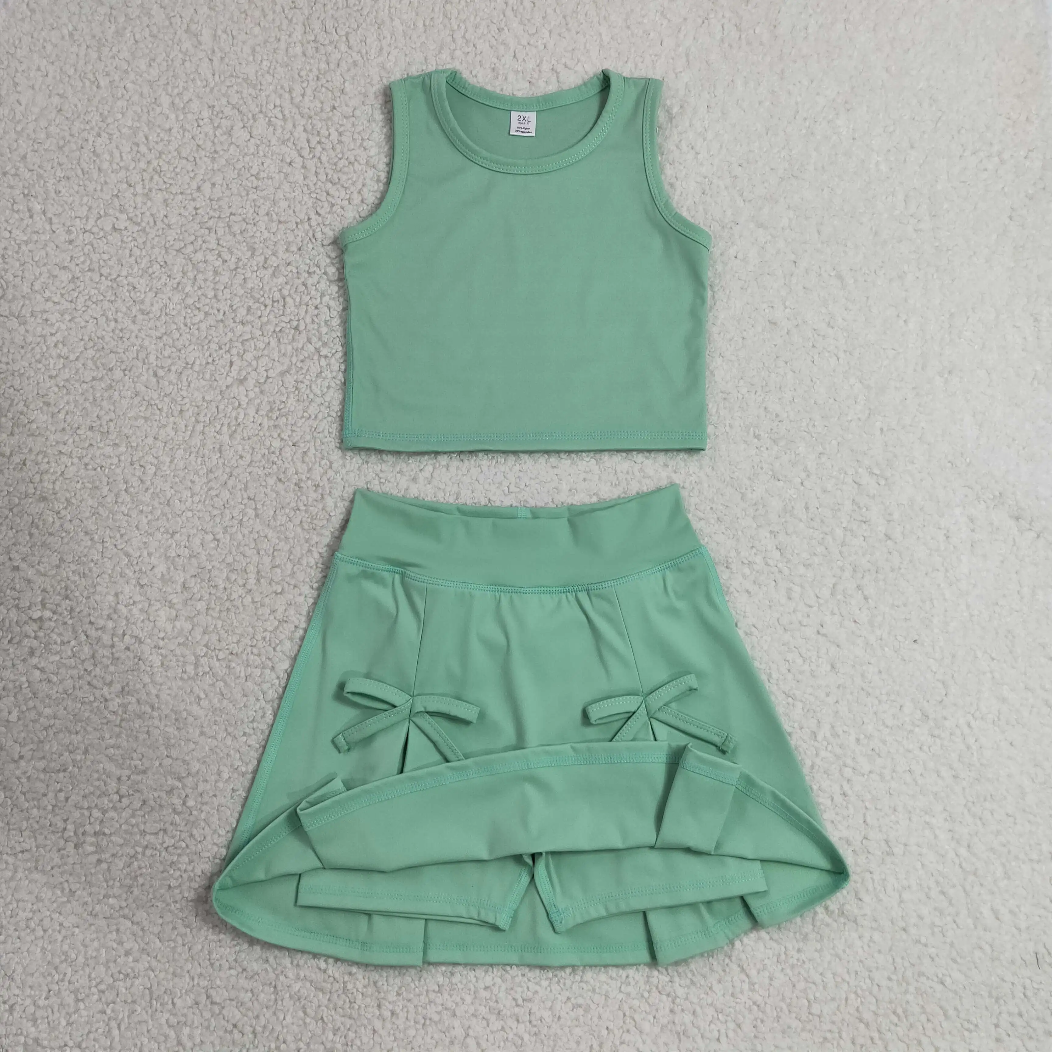 卸売幼児用ボウシャツ、フリルスカート、ショートパンツ、キッズ - Baby Yoga Clothing のレビューと価格