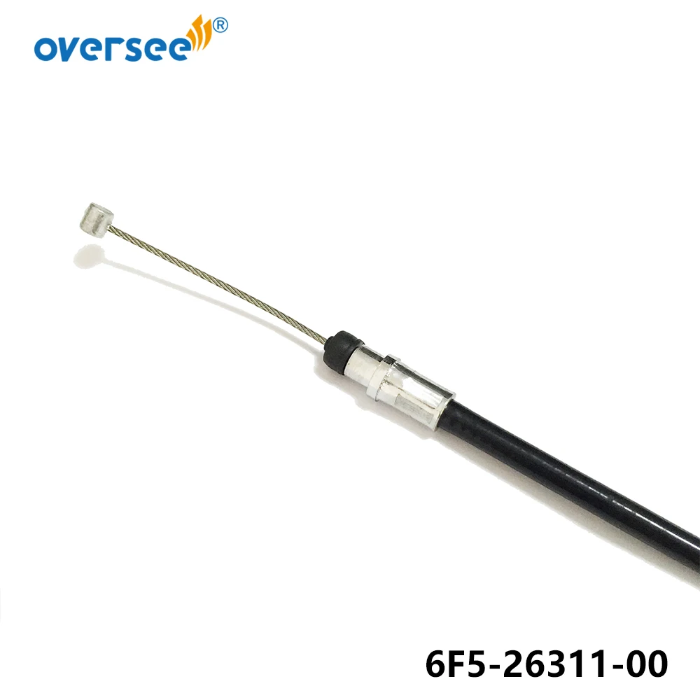 OVERSEE 6F5-26311 Throttle Cable Assy Fit For Yamaha Parsun Makara Outboard Motor 2T 40HP E K 40J 6F5-26311-00