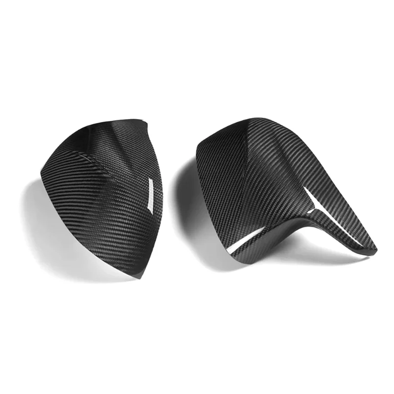 OEM لسيارات BMW X3M X4M X5M X6M F95 F96 F97 F98 استبدال المرآة الخارجية من ألياف الكربون ، تغطي غطاء المرآة الخارجية
