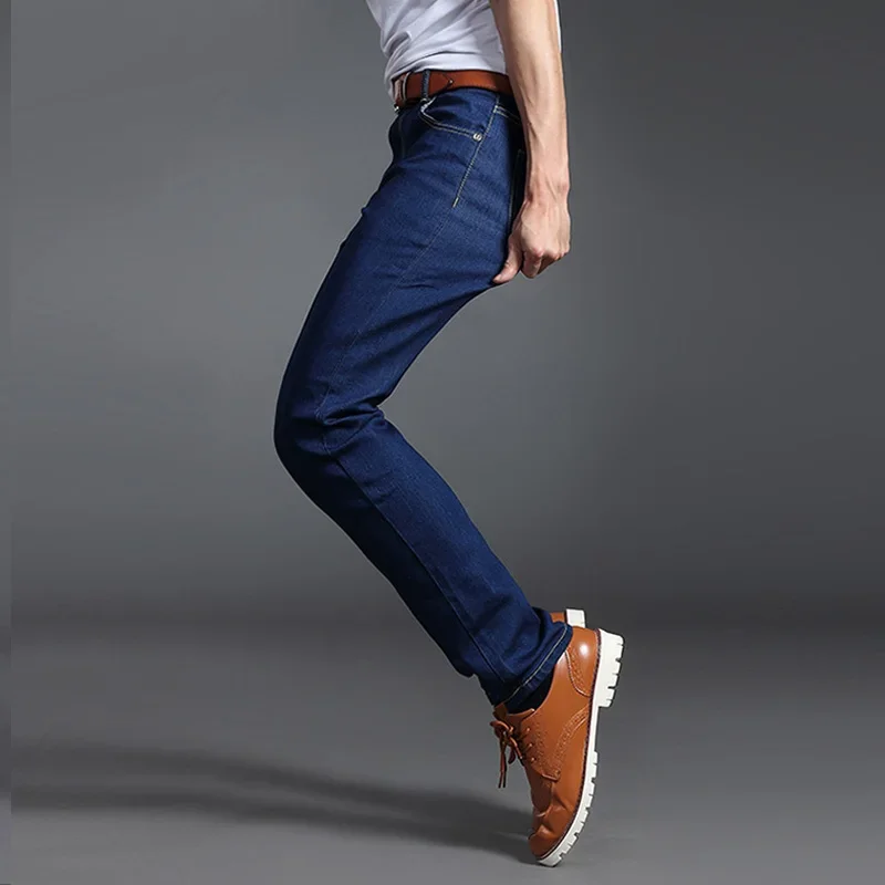 

Good Quality Black gray blue Skinny Jeans Men Spring Summer Slim Fit Denim Jeans Men Cotton Stretch Denim Pants Cowboy Trousers