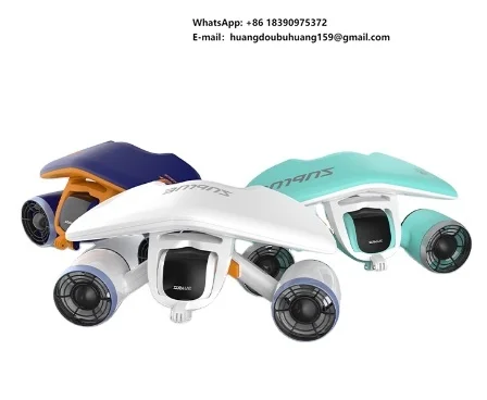 

Подводный скутер Mix с двумя моторами, портативный подводный скутер для дайвинга, плавания, снорклинга и водных видов спорта.