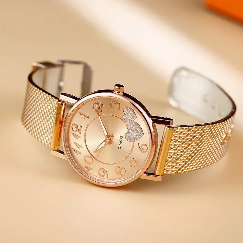 Women Fashion Simple Women Watch Strap Pin Buckle Ladies Clock Quartz Wrist Watches