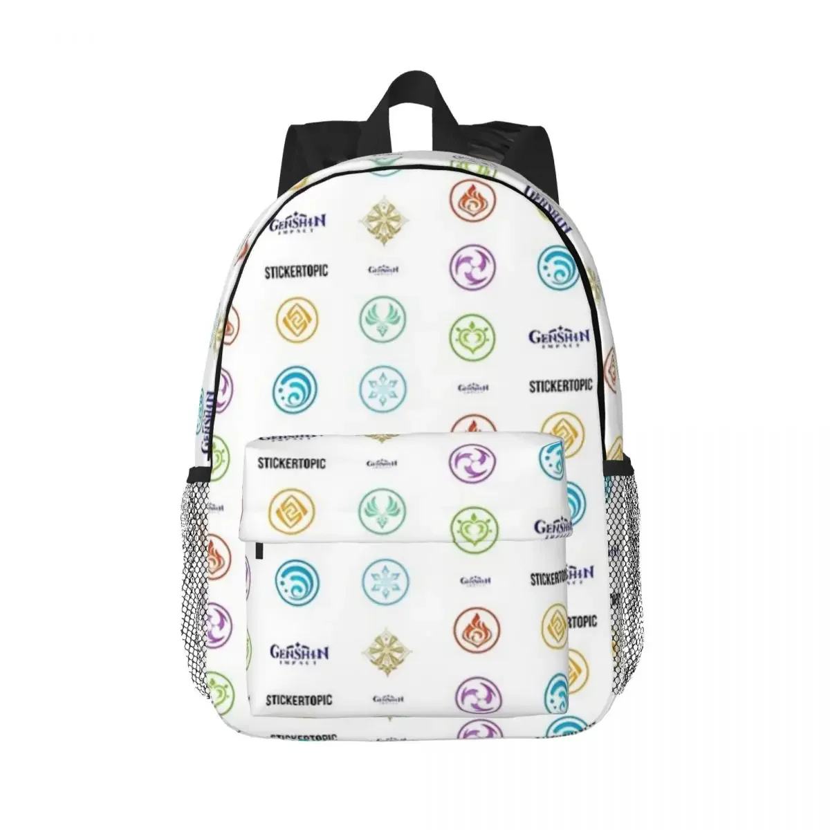 Genshin Impact Circle Pack mochilas para adolescentes, mochilas escolares informales para estudiantes, mochila para portátil, bolso de hombro de gran capacidad