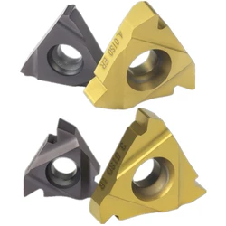 16ER AG60 AG55 16IR 16ER 1.0/1.25/1.5/1.75/2.0/2.5/3.0ISO  Carbide Inserts Threading Blade CNC Thread Plate Lathe Turning Tool