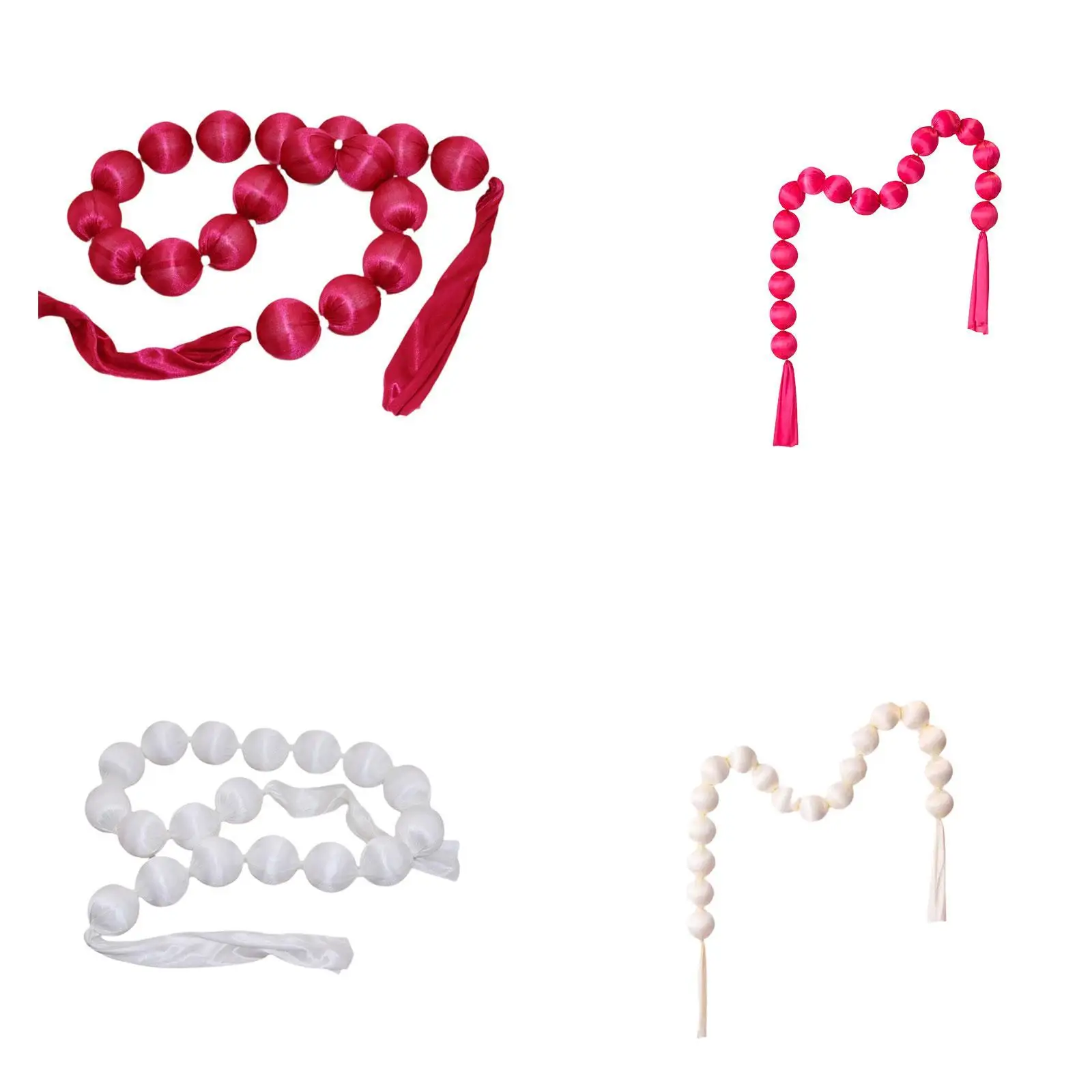 رغوة الكرة جارلاند رغوة الكرة راية المشاريع الزخرفية DIY اليدوية الجدار شنقا