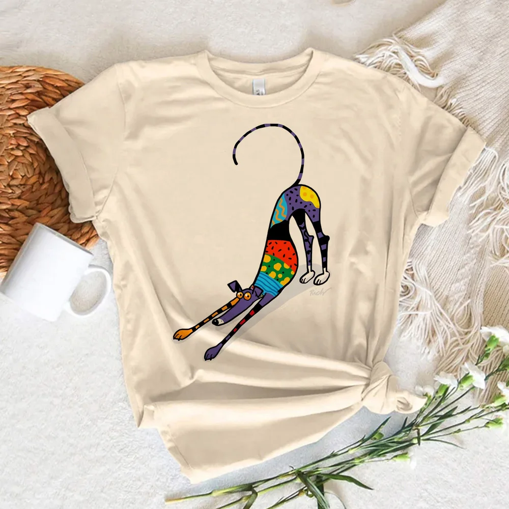 

Greyhound tshirt women funny tshirt female y2k manga harajuku clothing