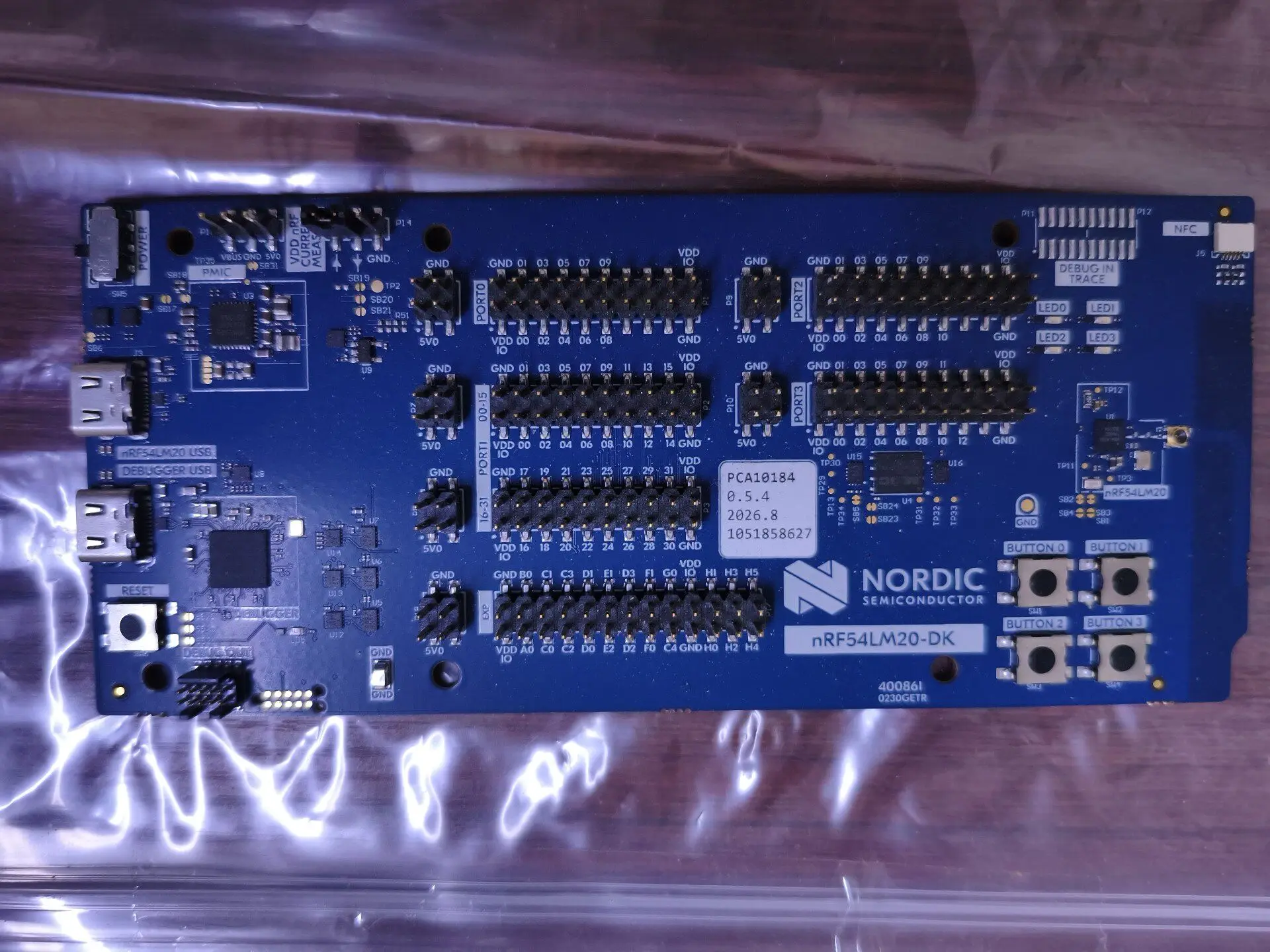 nRF54LM20 DK Development Board Nrf54lm20DK Wireless Multi-protocol Development Board, BLE Bluetooth, Embedded MCU Evaluation