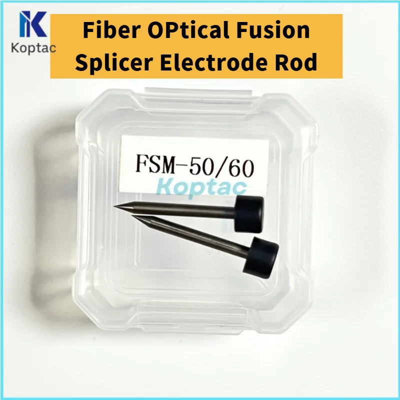 

Fiber Optic Fusion Splicer Electrode Rod Welding Hine Electrodes For Fujikura FSM-50S FSM-60S 70S / 80S 1/2/5/10 Pairs FTTH