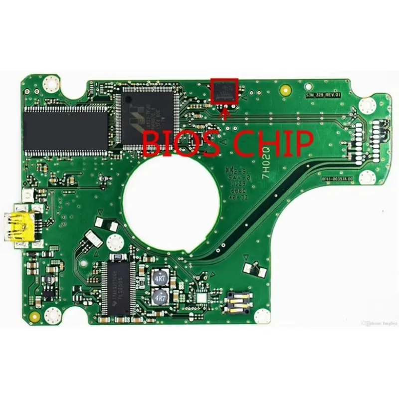 USB 2.0 SA Notebook Hard Disk Circuit Board Number: BF41-00357A S3M_329_REV.01 R00 M321HX/VP4