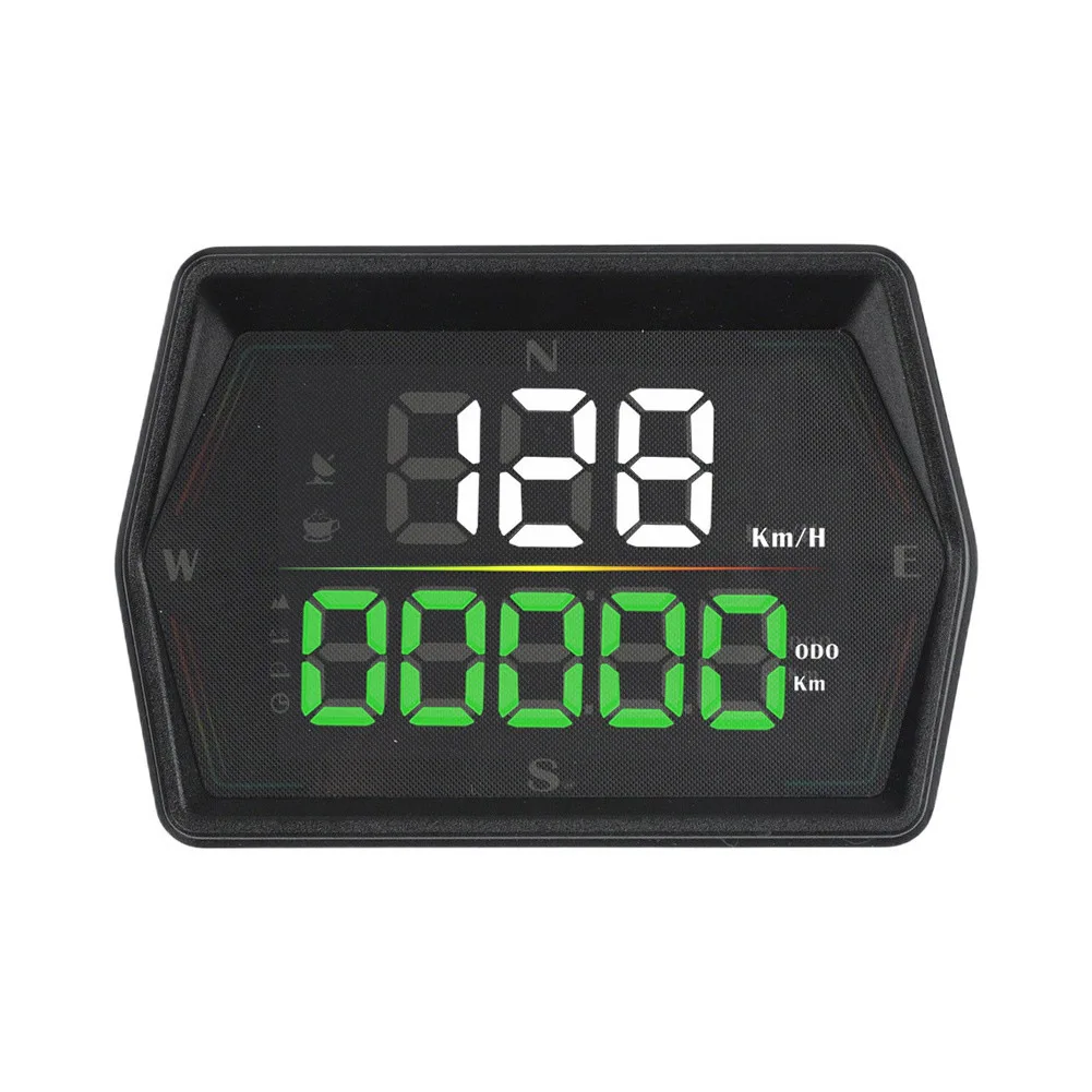 Auto/GPS Head-Up-Display Digitaler Tachometer mit Geschwindigkeits- und Ermüdungsalarm, automatische Helligkeit für alle Fahrzeuge/Universelles HUD-Tool – Detail 10