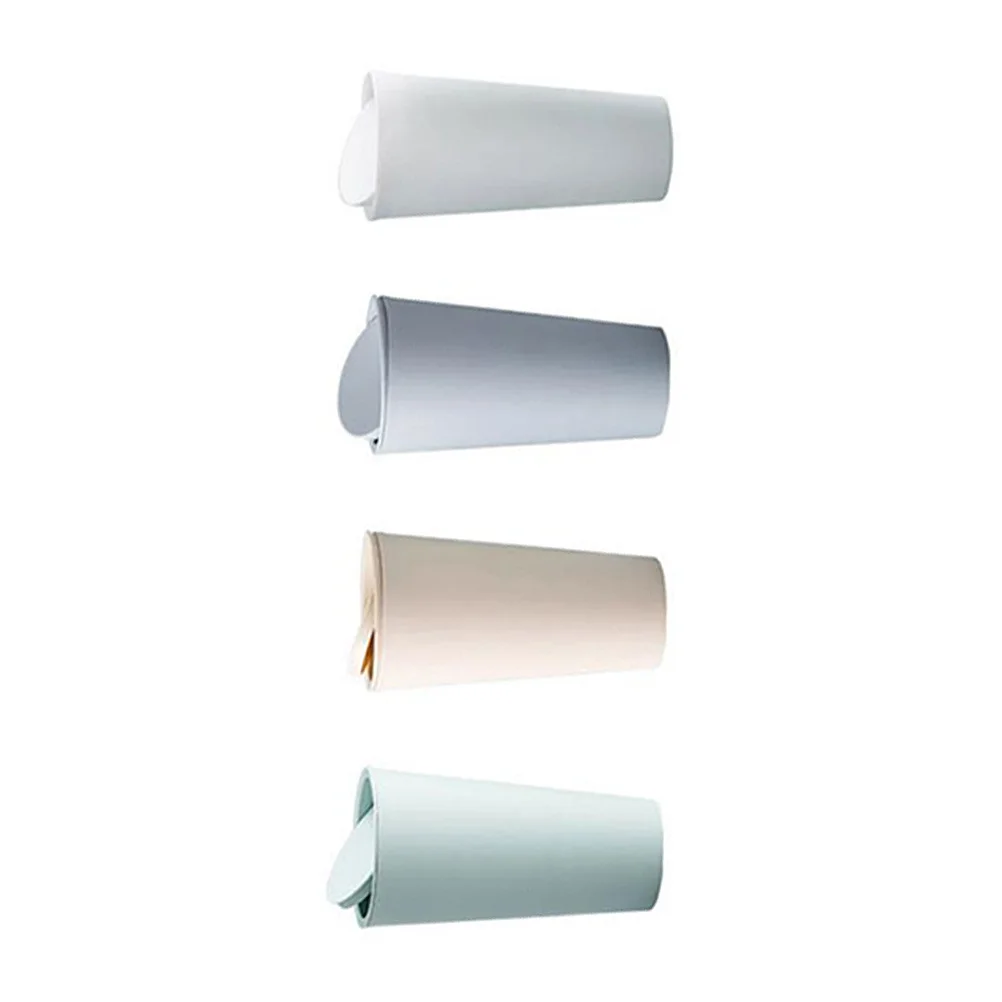 

2pcs Bin Durable Anti-Slip Mini Garbage Car Gabage Can Can With Lid Round Auto Storage Box For Car Interior White