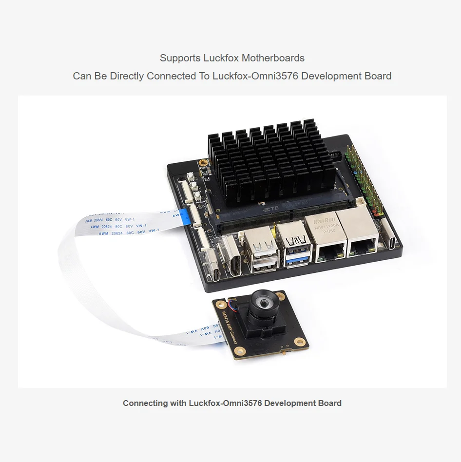 IMX415 8MP Camera Module (A) With High SNR Good Low Light Performance Supports Raspberry Pi / Luckfox Series Boards - Image 5