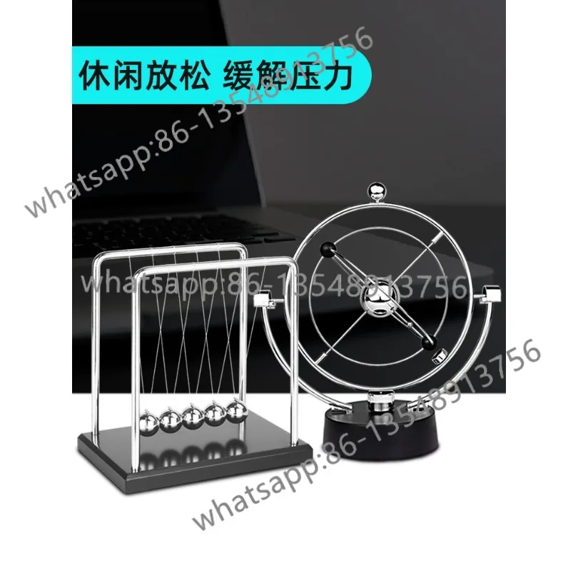 

Newton pendulum perpetual motion machine instrument magnetic levitation chaos small ornament