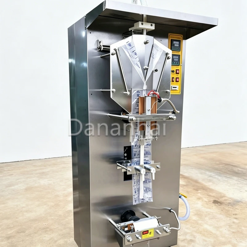 

Automatic Small Bag Liquid Packaging Machine for Pure Water Milk Quantitative Filling with Sealing Industrial Equipment