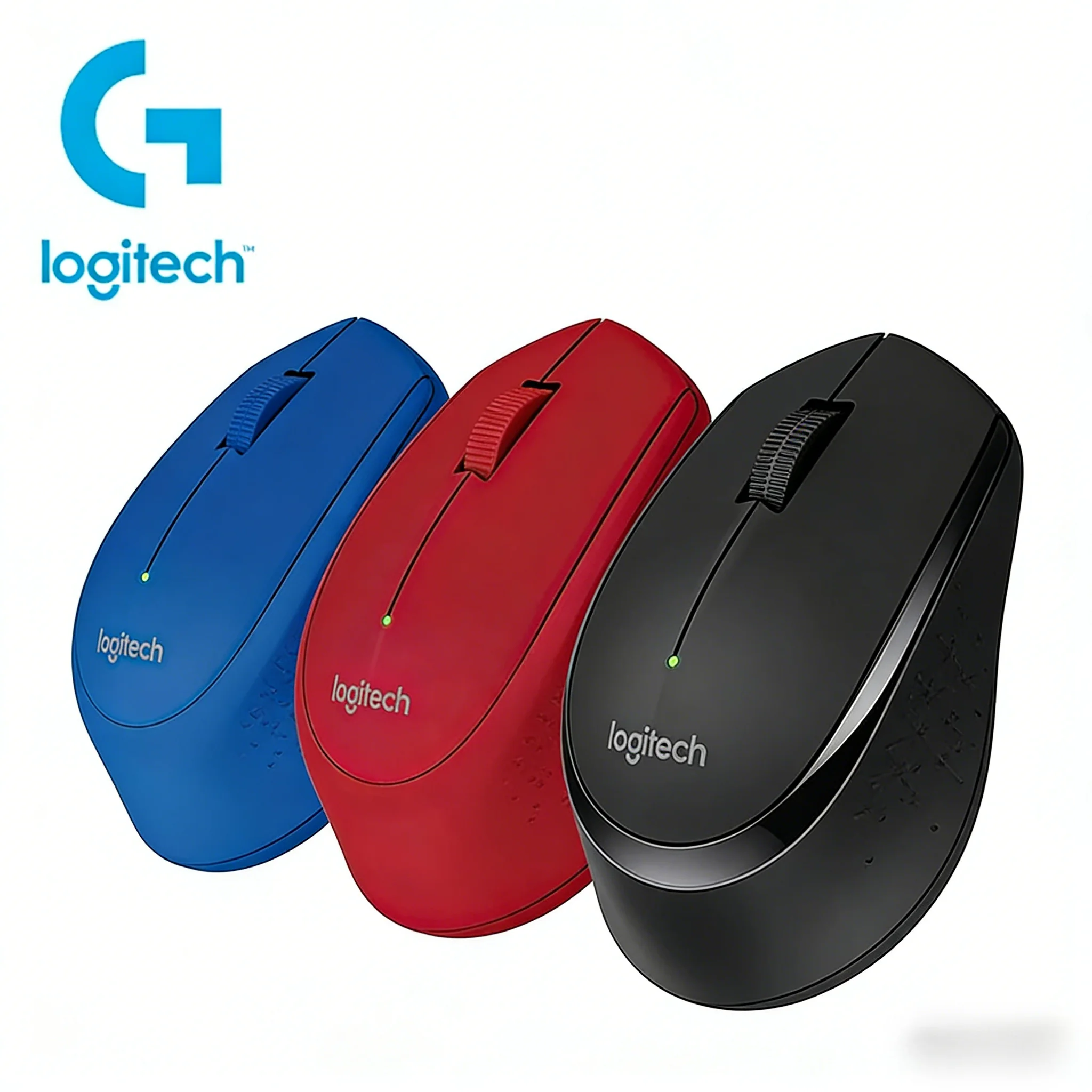 

Logitech M280 Wireless Mouse, Portable Ergonomic, Battery Durable, Colorful USB for Office, Home & Gaming Scenarios