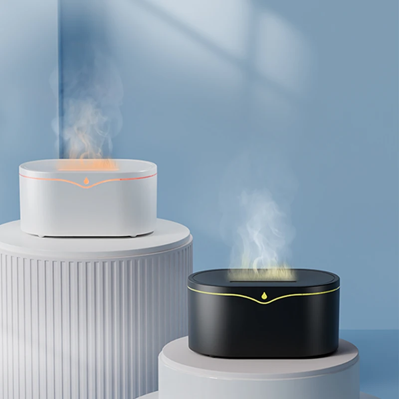 

Офисный настольный USB-увлажнитель с красочным окружающим освещением для бесшумного увлажнения, универсальный ночник с радужным градиентом для