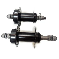 TAOZIK Steel Sealed Bearings 32 36 100 135 Hole Disc Brake Solid Axis Mountain Bike Hubs
