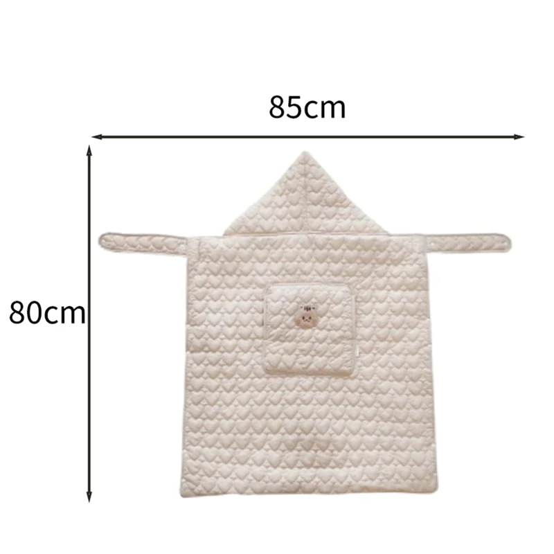 

【Consumer-Favorite!】Autumn Winter Baby Cape Baby Stroller Blanket Cartoon Thickened Warm Baby Quilt Baby Stroller Sleeping Bag K