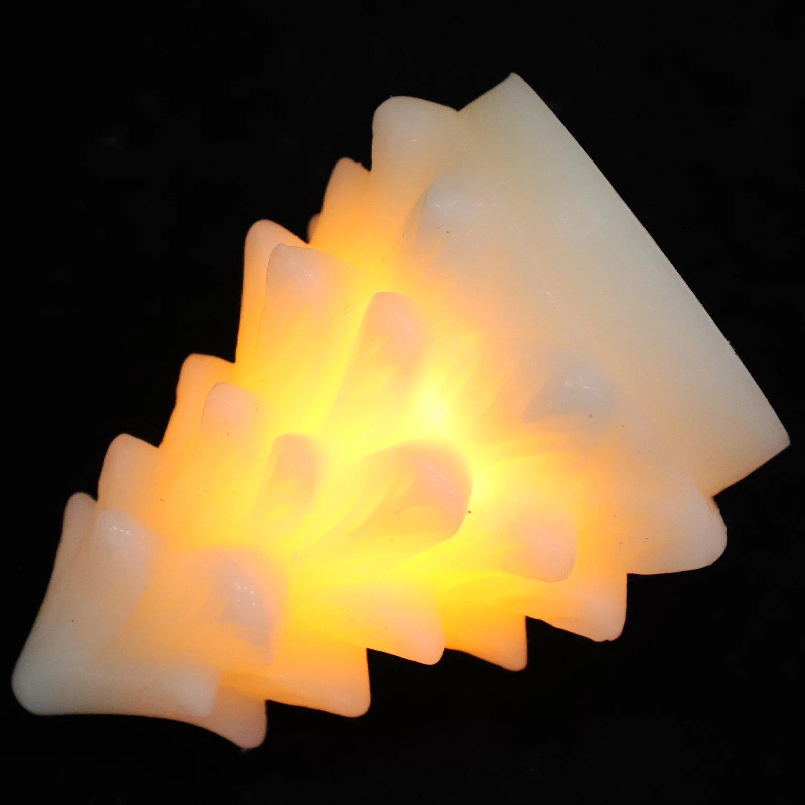 

LED C Light Xmas Tree Shape Decorative naments Plastic LED C les Warm Lights Christmas Gifts Desktop Stable Base