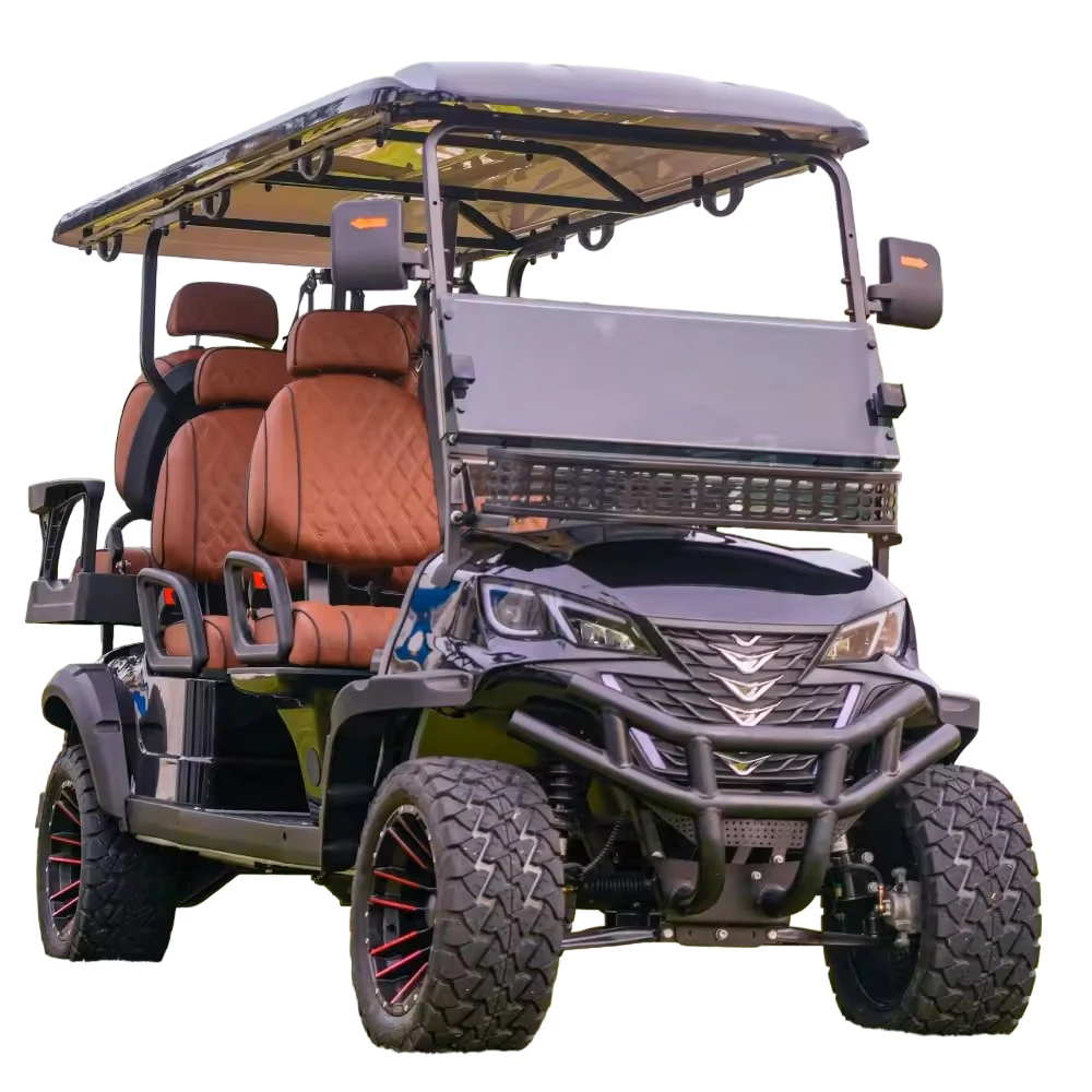 CE Approved 4000/5000/7000W 48/60/72V Electric Cars Buggy Golf 20-42km/h Low Speed Electric Buggy Golf Cart