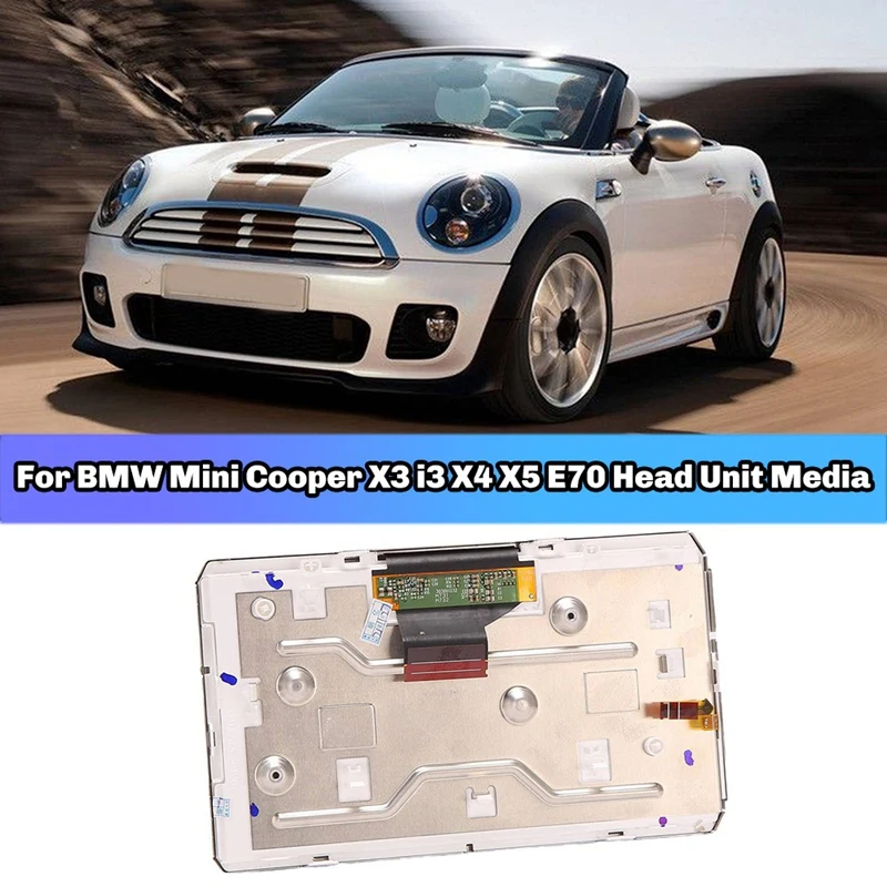 6.5 Inch Car LCD Display Screen BM9279424 BM927942401Z BM683491504 For BMW Mini Cooper X3 I3 X4 X5 E70 Head Unit Media